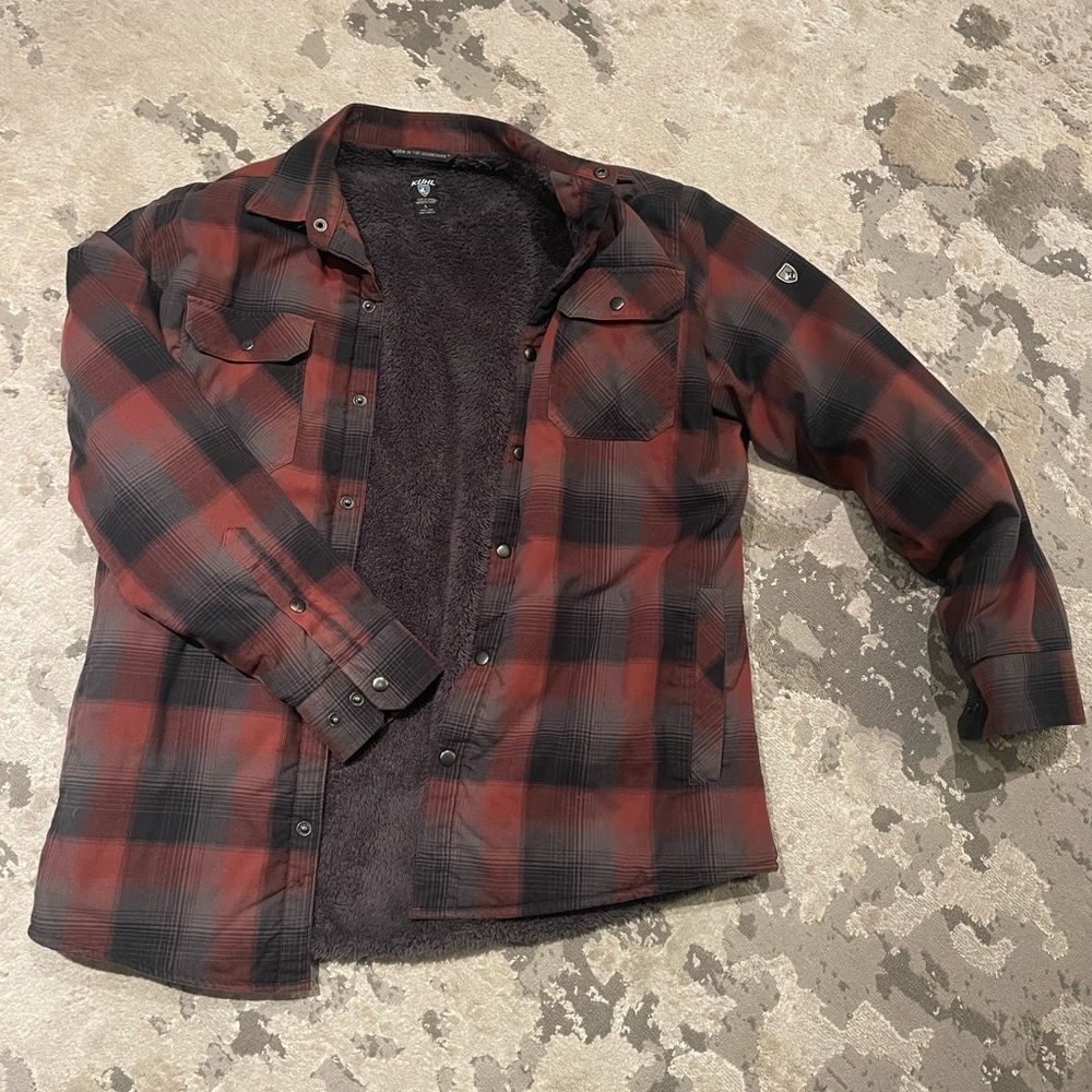 KHUL Mens lined flannel size L